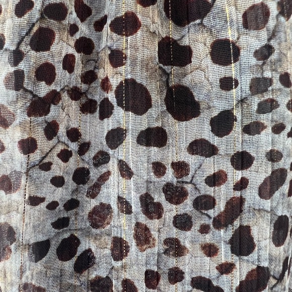 Zara leopard print sheet mini dress Brand New XS - Picture 4 of 4